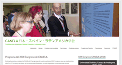 Desktop Screenshot of canela.org.es