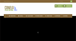 Desktop Screenshot of canela.com.br